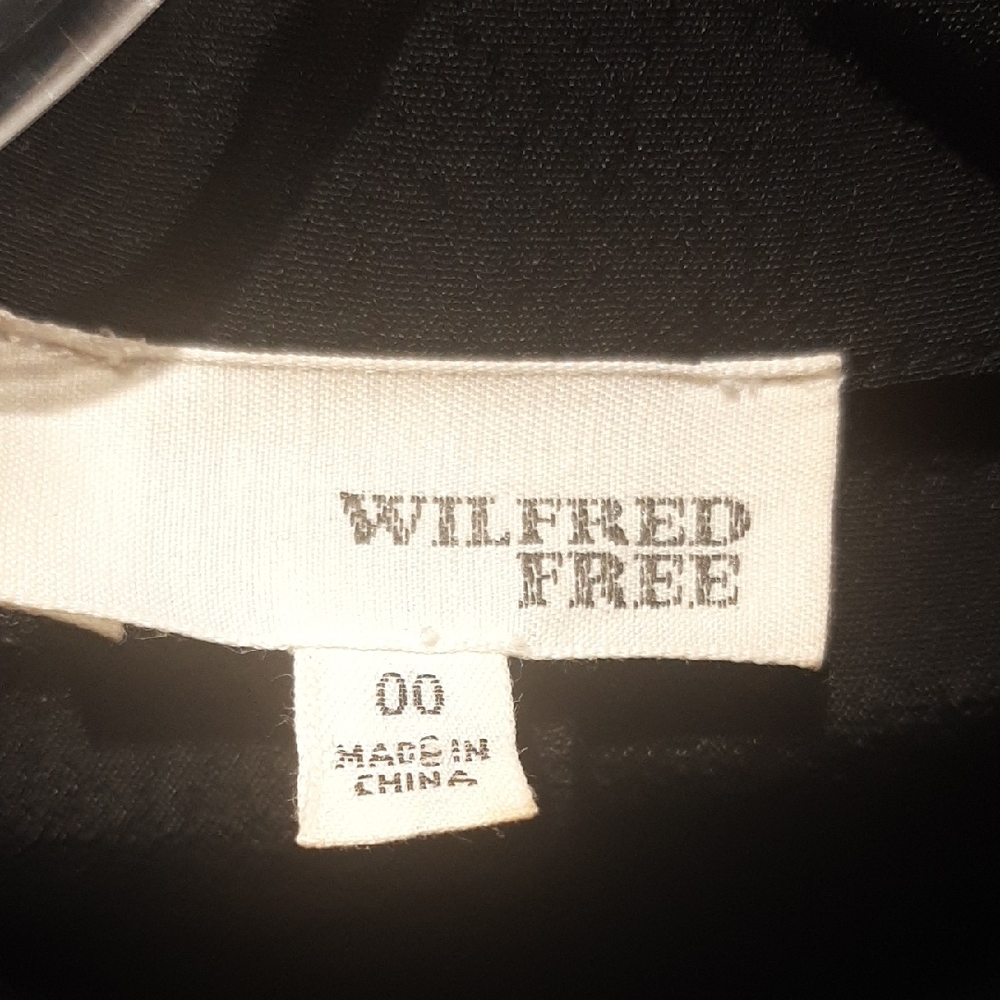 Wilfred🖤Classic Shirt Dress Long Sleeve Dress with Front Pockets Size00 - Picture 3 of 10
